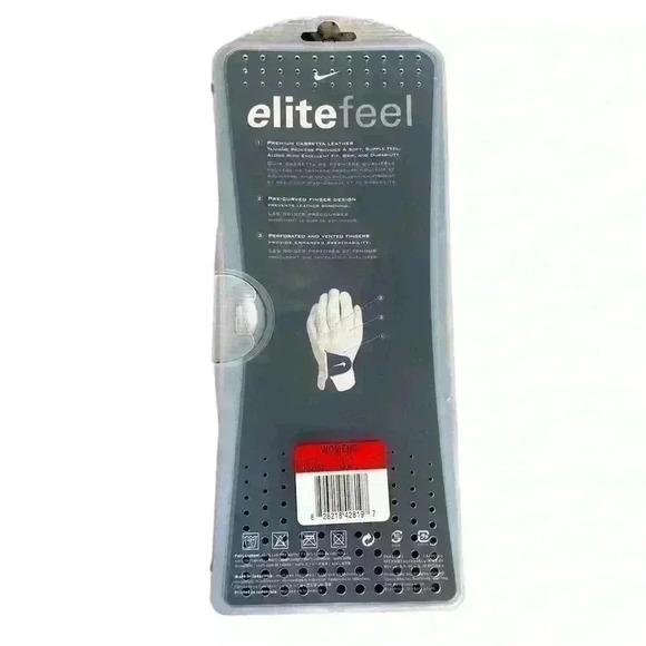 Women’s Nike Elite Feel Large Golf Glove Left 22cm - Picture 2 of 2